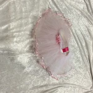 4/$20 Small girl pink tutu